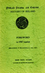 Foras Feasa ar Éirinn  Foreword to 1987 reprint