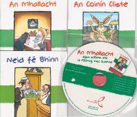 An Mhallacht x 3 Leabhran agus CD. Leagan na Mumhan