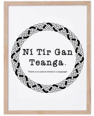 A5 Print : Ní Tír gan Teanga