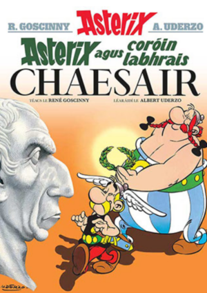 Asterix agus Coróin Labhrais Chaesair